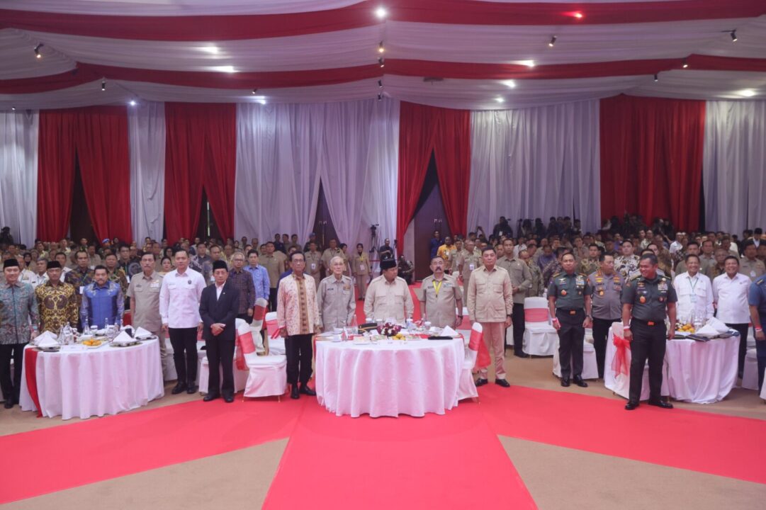 Kasad Hadiri Halal Bihalal Presiden dengan PPAD dan Keluarga Besar TNI-Polri