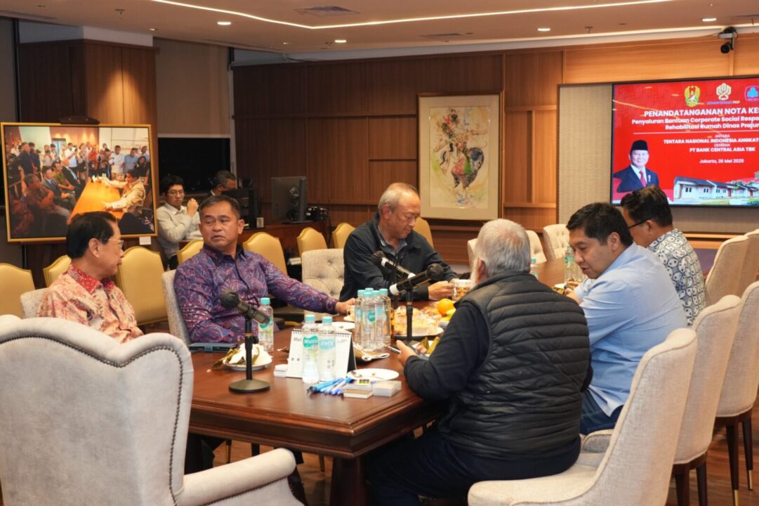 Kasad Gandeng Bank Swasta Nasional untuk Rehabilitasi Rumah Prajurit TNI AD
