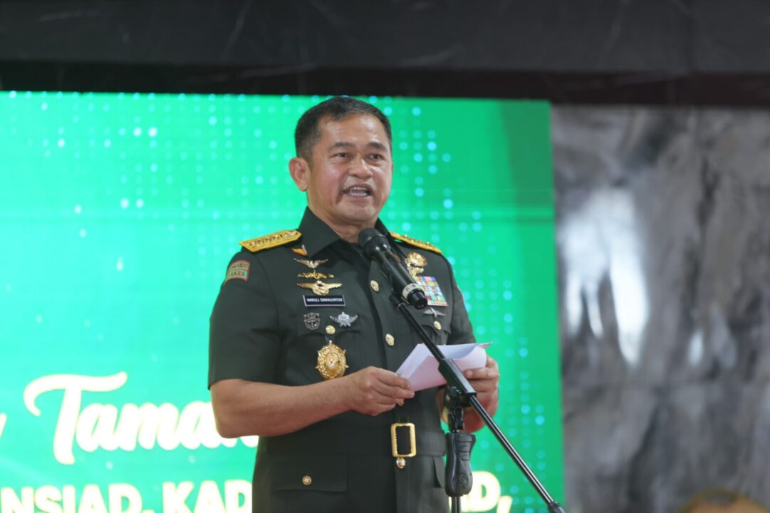 Kasad Pimpin Sertijab 5 Jabatan Strategis TNI AD dan Terima Laporan Kenaikan Pangkat 34 Pati