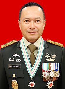 Mayjen TNI Piek Budyakto, S.H., M.H. Pejabat Kotama