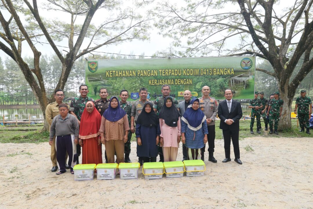 Kasad Apresiasi Inovasi Ketahanan Pangan di Bangka Botanical Garden