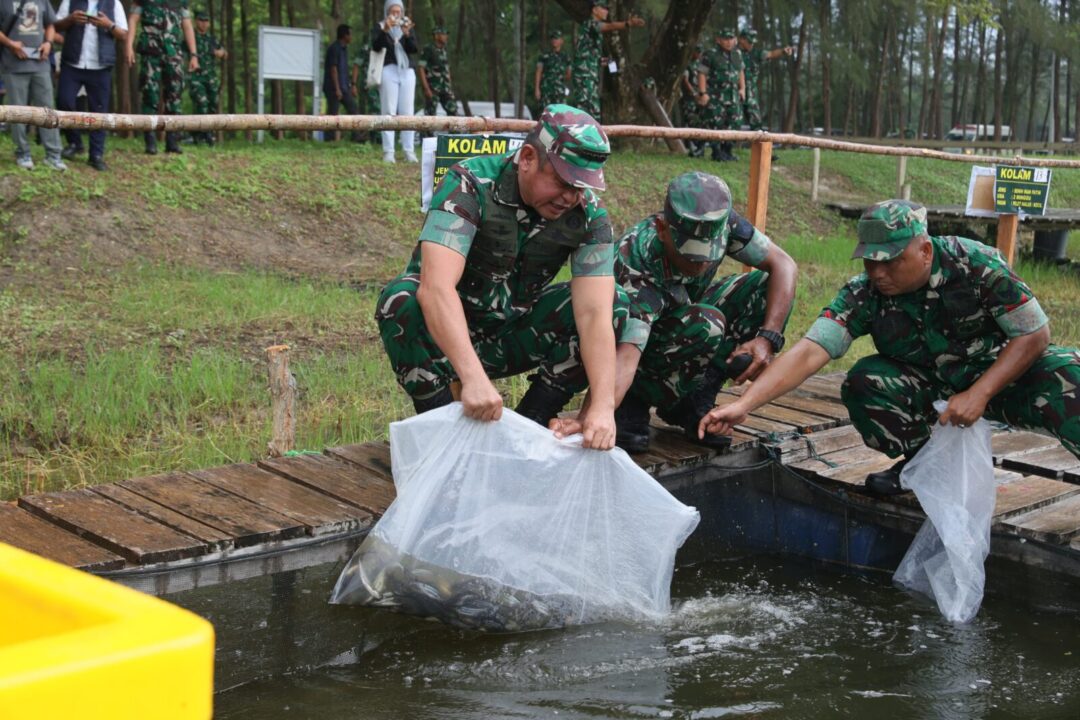 Kasad Apresiasi Inovasi Ketahanan Pangan di Bangka Botanical Garden