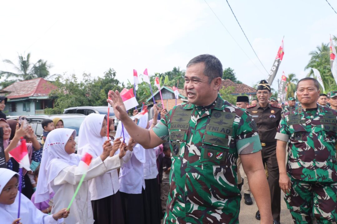 Pastikan Program TNI AD Manunggal Air Berdampak Pada Rakyat, Kasad Resmikan Sumur Bor di Jambi