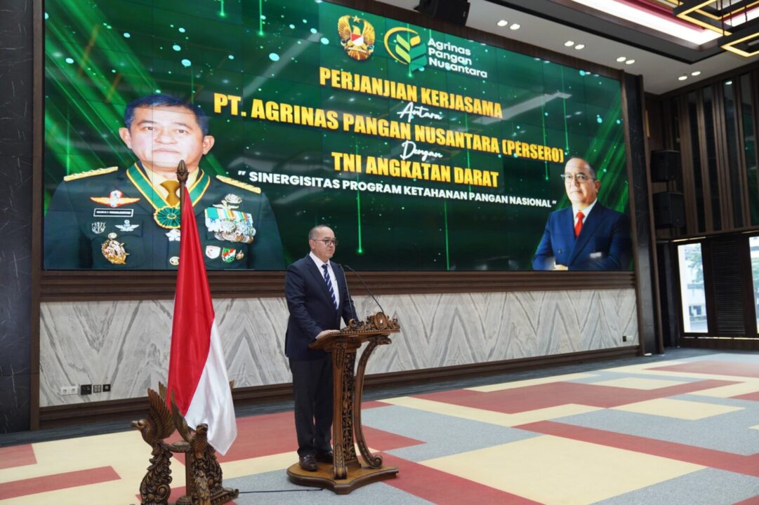 Kasad dan PT Agrinas Teken Kerja Sama Ketahanan Pangan, Perkuat Komitmen Swasembada Nasional