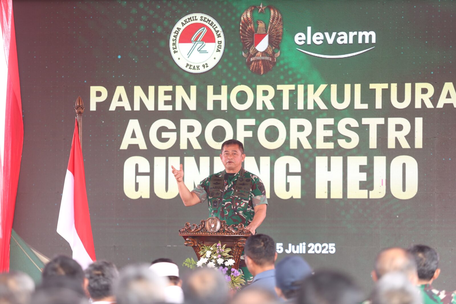 Kasad: Agroforestry Dorong Kesejahteraan Petani dan Ketahanan Pangan Nasional