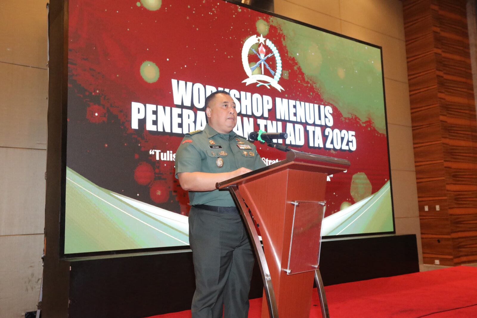 Asah Keterampilan Menulis, Dispenad Gelar Workshop