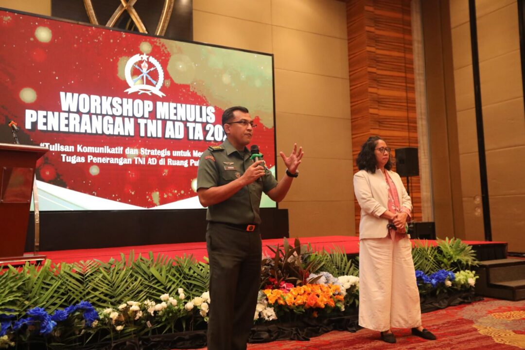 Asah Keterampilan Menulis, Dispenad Gelar Workshop