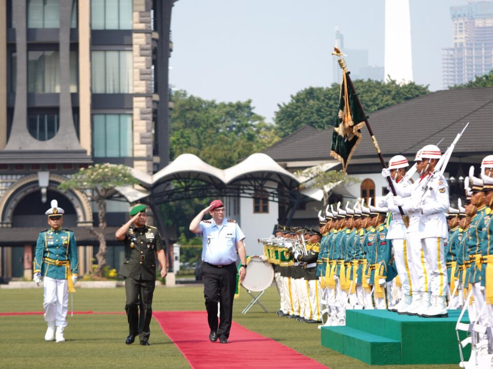 Kasad Terima Kunjungan Kasad Jerman, Pererat Kerja Sama Latihan Militer dan Pengembangan Alutsista