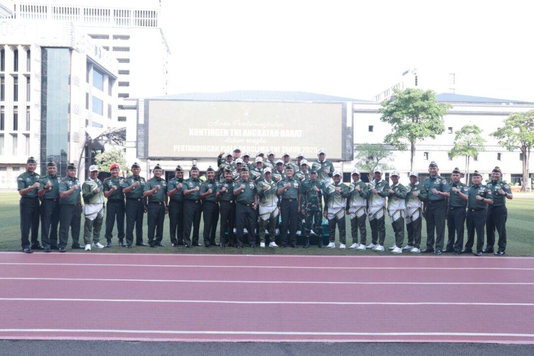 Kontingen TNI AD Siap Ukir Prestasi di Piala Panglima TNI 2025