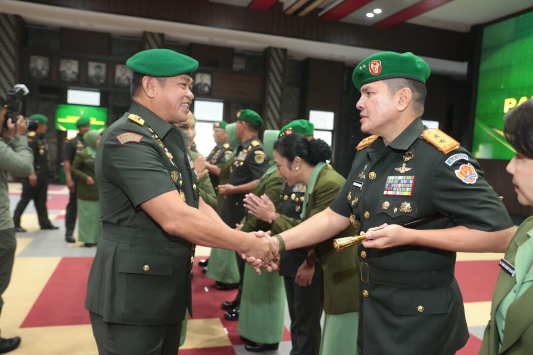 Kasad Pimpin Sertijab Pangdam III/Siliwangi, Gubernur Akmil, dan Dansecapa AD