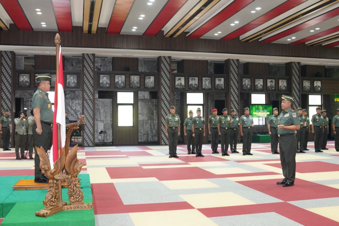 23 Perwira Tinggi TNI AD Naik Pangkat, Kasad: Amanah Baru untuk Pengabdian Lebih Besar