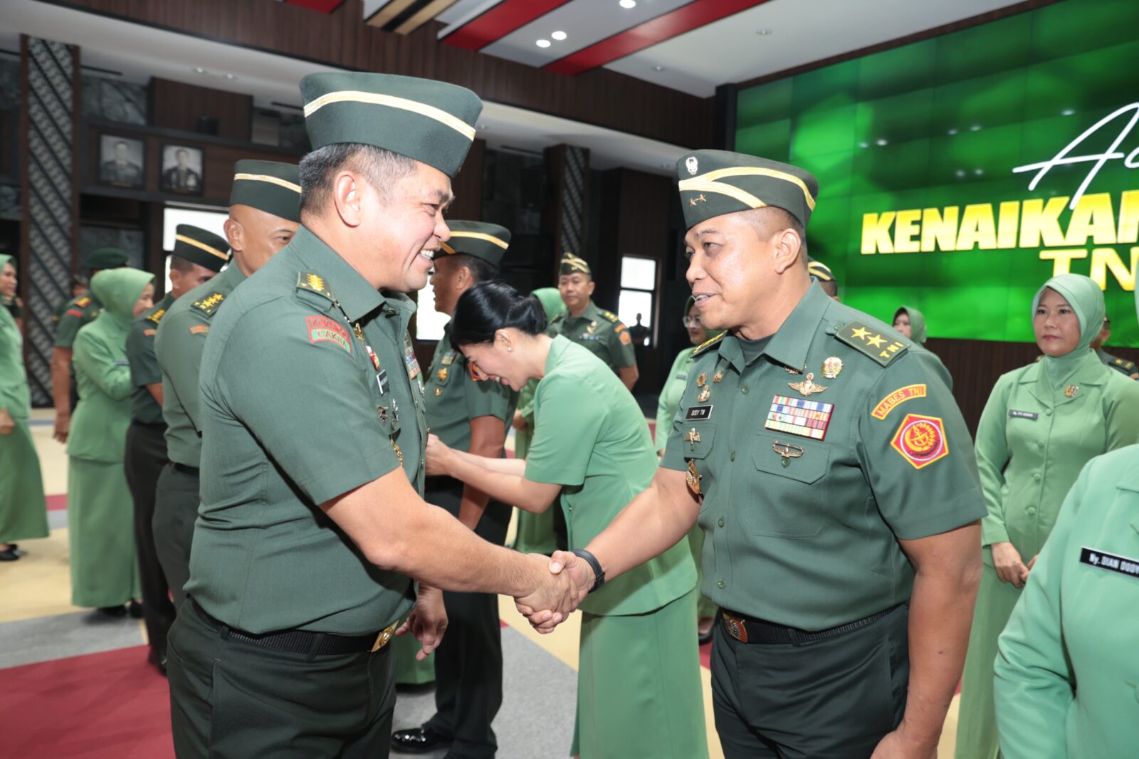 23 Perwira Tinggi TNI AD Naik Pangkat, Kasad: Amanah Baru untuk Pengabdian Lebih Besar