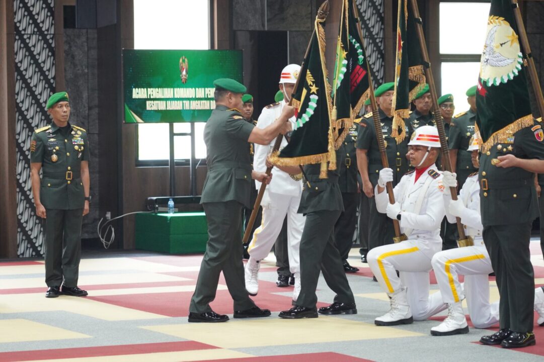 Kasad Pimpin Alih Kodal Enam Kodam Baru di Mabesad