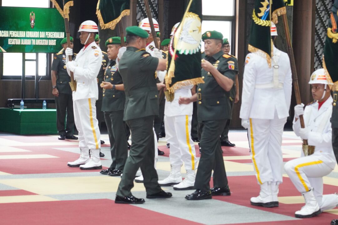 Kasad Pimpin Alih Kodal Enam Kodam Baru di Mabesad