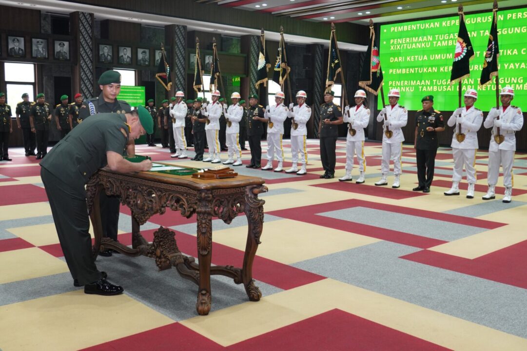 Kasad Pimpin Alih Kodal Enam Kodam Baru di Mabesad