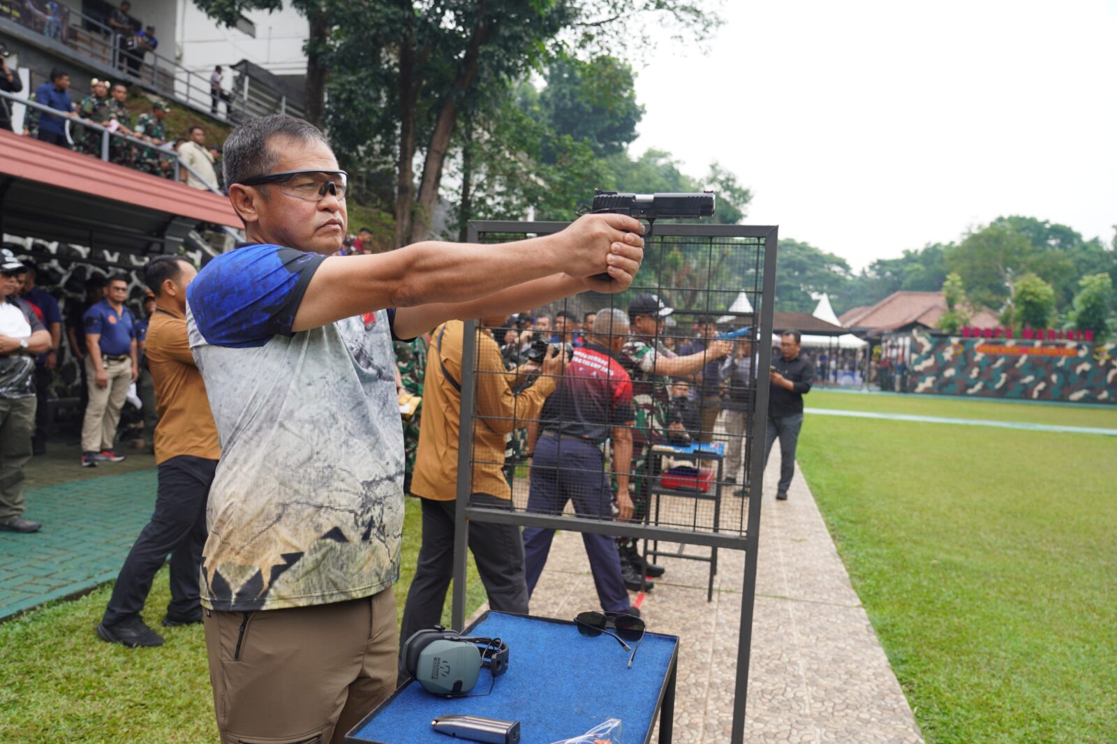 Kasad Pimpin Pati TNI AD Tumbangkan Sasaran