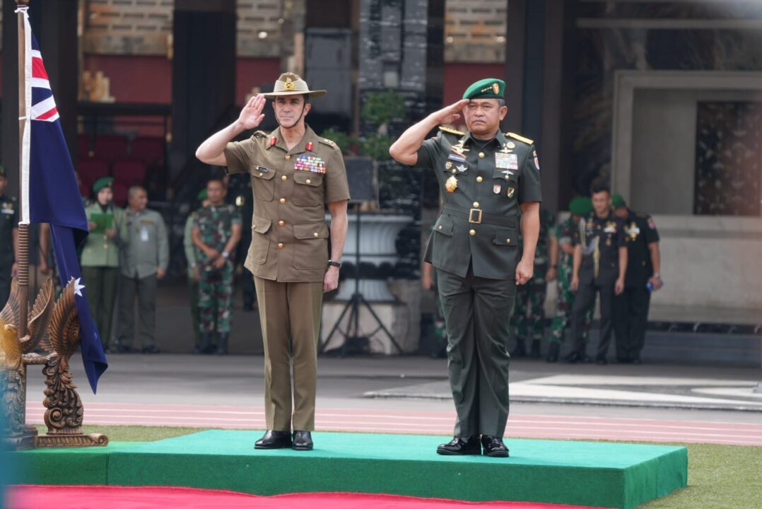 Kasad dan Kasad Australia Teguhkan Persahabatan, Perkuat Kerja Sama Militer Kedua Negara