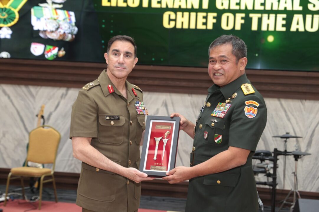 Kasad dan Kasad Australia Teguhkan Persahabatan, Perkuat Kerja Sama Militer Kedua Negara