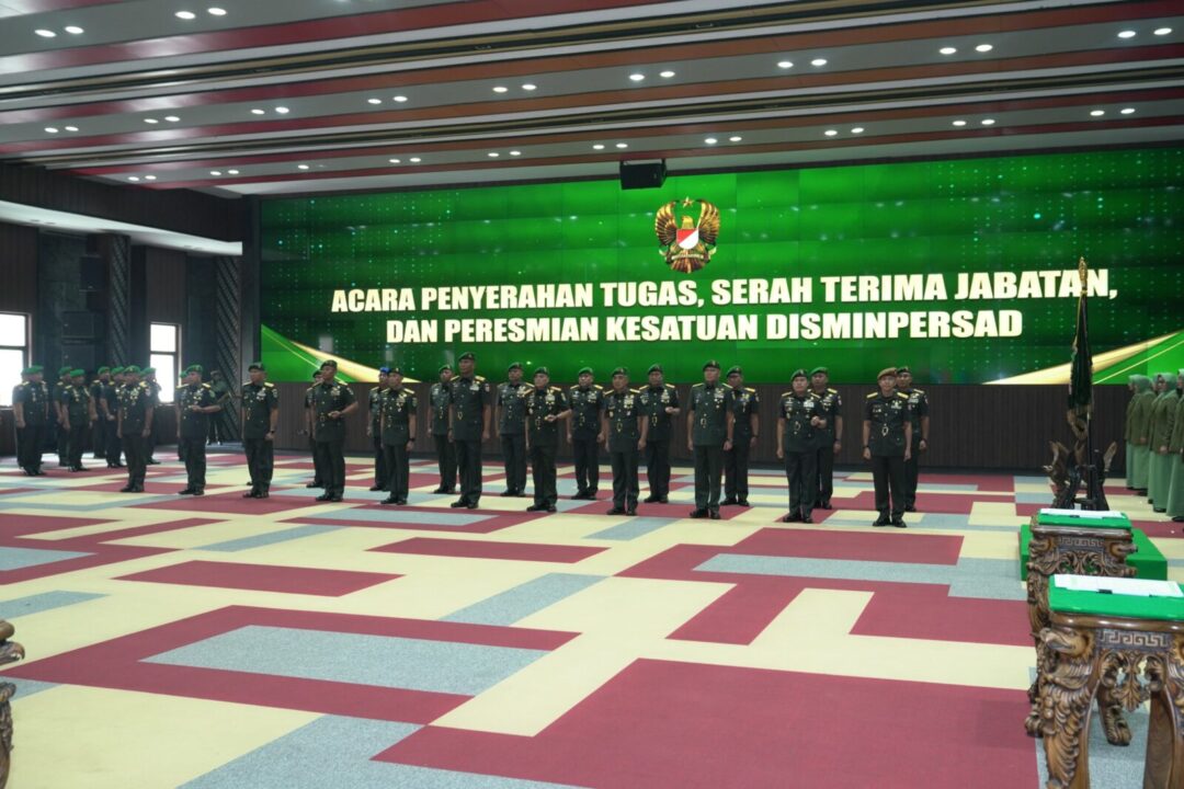 Kasad Pimpin Sertijab Sejumlah Jabatan Strategis dan Penyerahan Tugas Wakasad