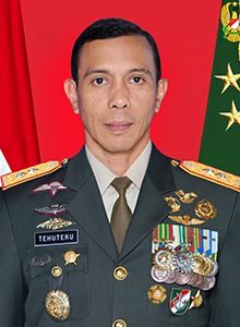 Mayjen TNI Christian Kurnianto Tehuteru Pejabat Kotama
