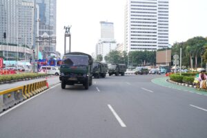 Kadispenad: Ciptakan Kondusifitas Jakarta, TNI AD Gelar Patroli Skala Besar