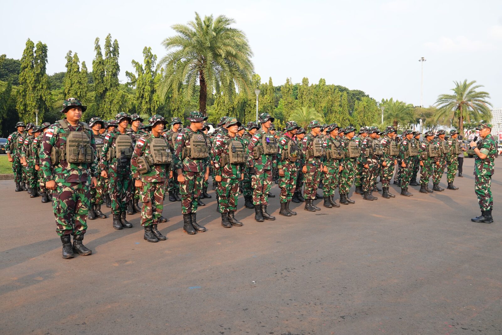 Kadispenad: Ciptakan Kondusifitas Jakarta, TNI AD Gelar Patroli Skala Besar