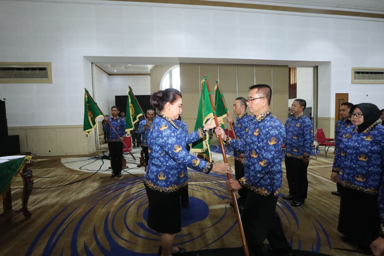 Pengukuhan Pengurus Korpri Sub Unit Kodiklatad, Pussenkav, Secapaad, dan Disjarahad: Perkuat Profesionalisme ASN TNI AD