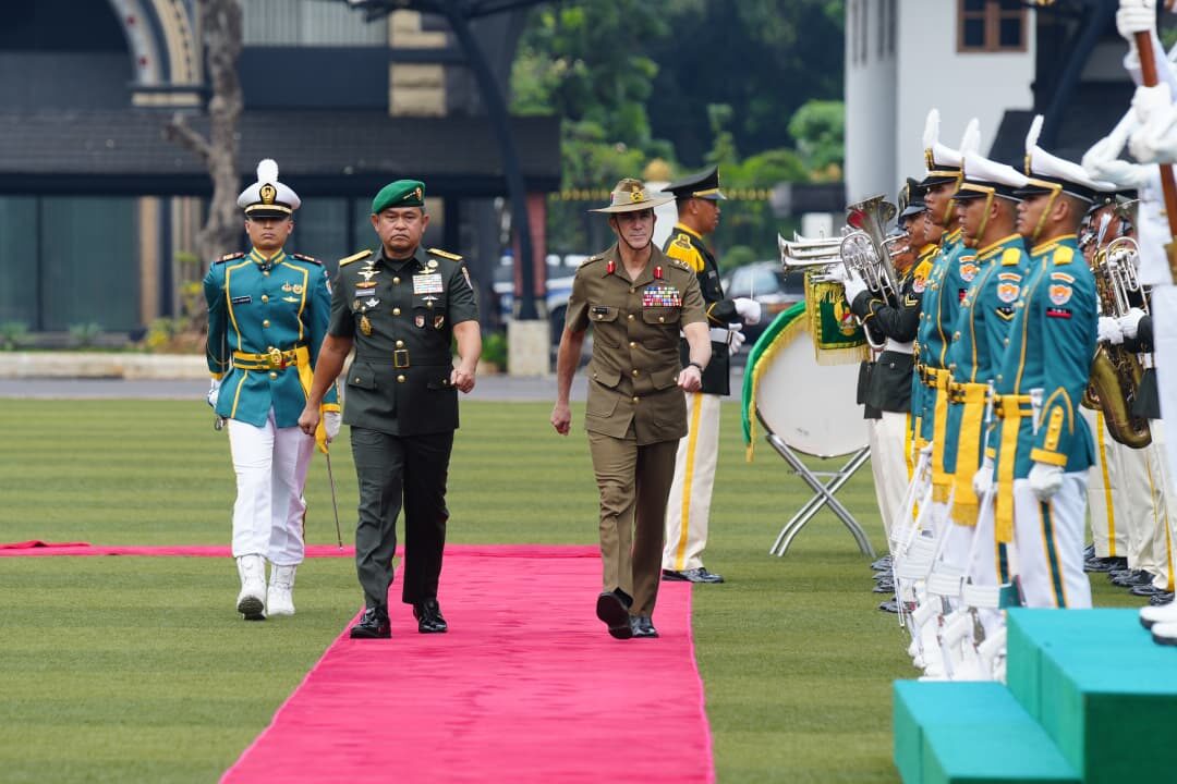 Kasad dan Kasad Australia Teguhkan Persahabatan, Perkuat Kerja Sama Militer Kedua Negara