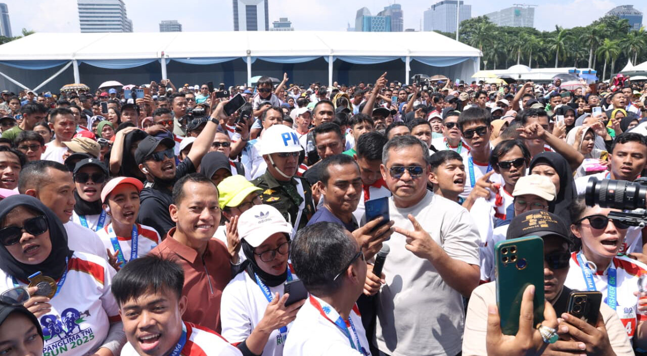 Dari Lari Bareng Kasad hingga Es Krim Gratis, TNI AD Fair Hari Kedua Diserbu Ribuan Pengunjung