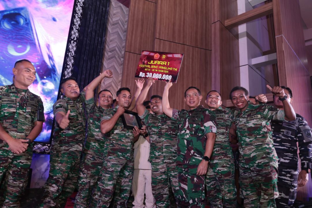 Kasad Hadiri Battle of The Band Festival, Ajang Kebersamaan TNI dan Pegiat Musik