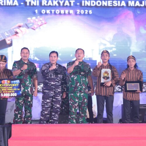 Kasad Hadiri Battle of The Band Festival, Ajang Kebersamaan TNI dan Pegiat Musik