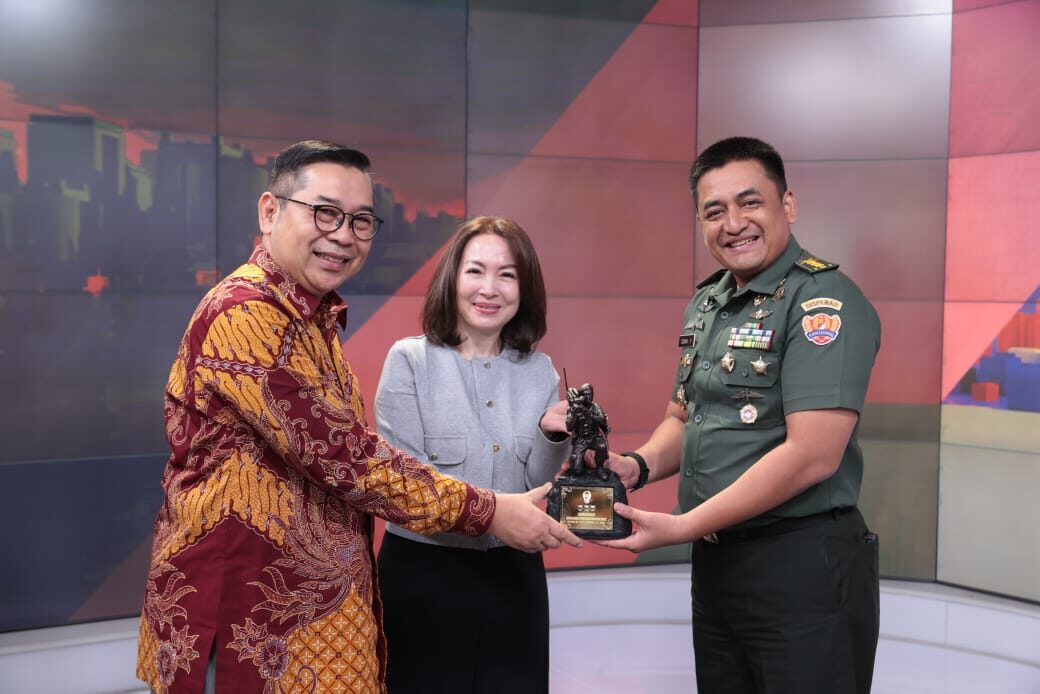 Perkuat Sinergi dan Silaturahmi, Kadispenad Lakukan Media Visit ke Media Massa Nasional