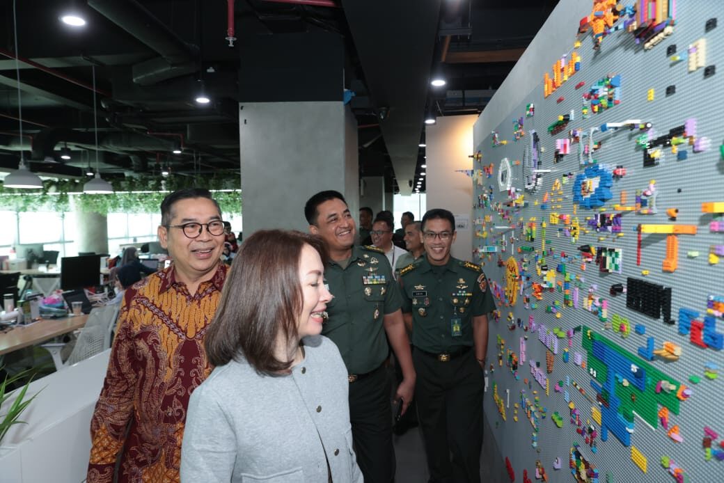 Perkuat Sinergi dan Silaturahmi, Kadispenad Lakukan Media Visit ke Media Massa Nasional