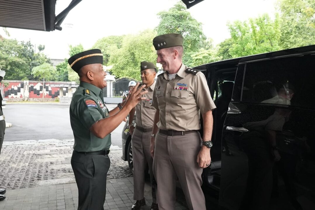 Kerja Sama Militer Makin Solid, Wakasad Sambut Wakil Danjen USARPAC