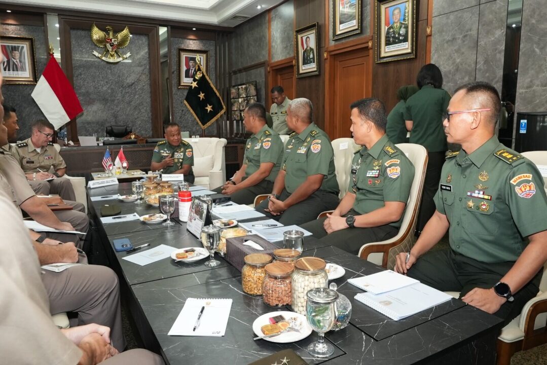 Kerja Sama Militer Makin Solid, Wakasad Sambut Wakil Danjen USARPAC