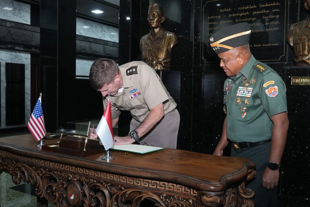 Kerja Sama Militer Makin Solid, Wakasad Sambut Wakil Danjen USARPAC