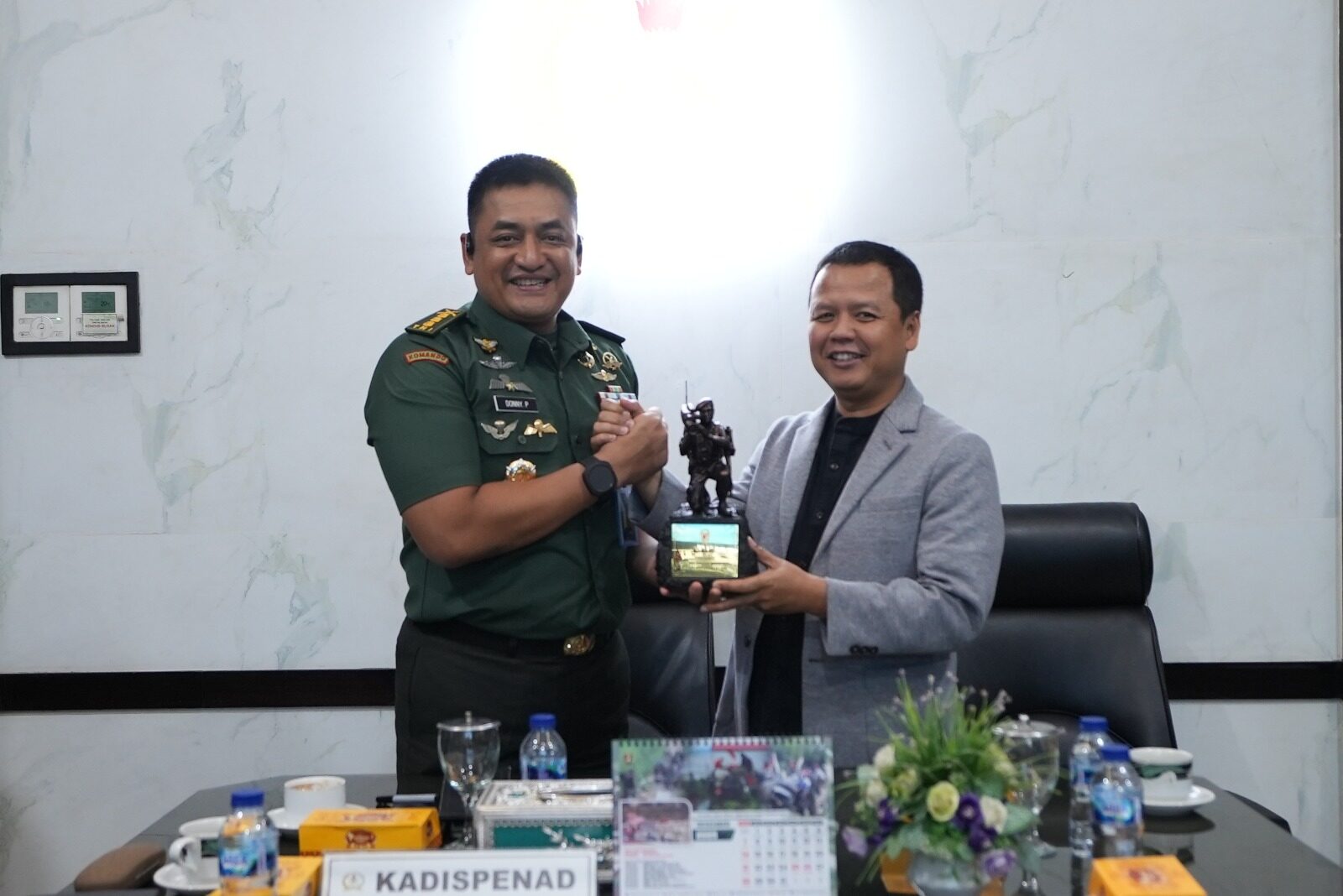 Dispenad-Kompas.com: Bangun Sinergi untuk Publikasi Konstruktif TNI AD