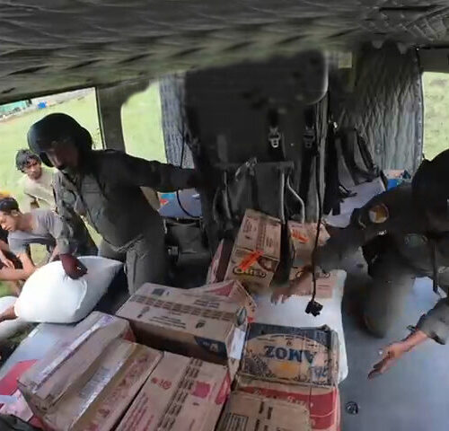 Akses Darat Terbatas, TNI AD Salurkan Logistik ke Bener Meriah dan Aceh Tengah Lewat Udara