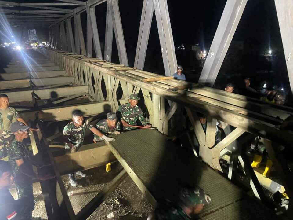 99 Persen Rampung, Jembatan Bailey Teupin Reudep Segera Buka Kembali Akses Antarwilayah