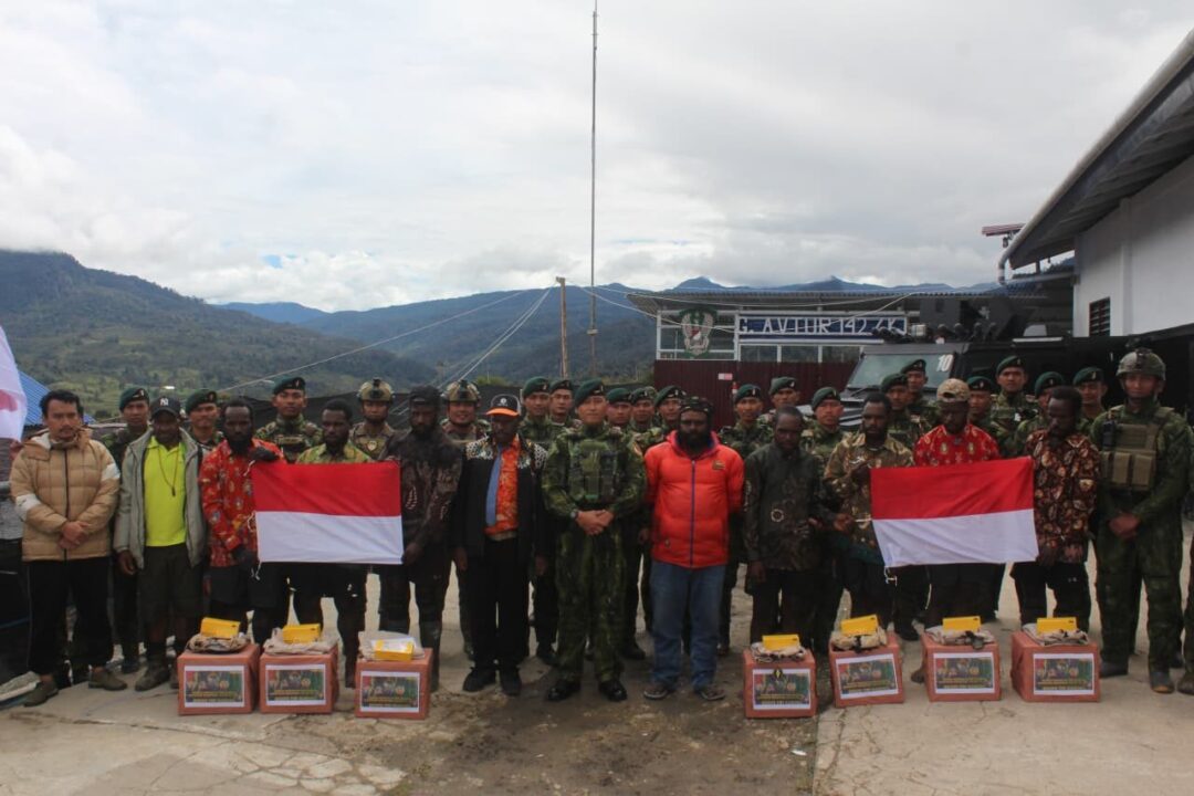 Tujuh Mantan Anggota TPNPB - OPM Ikrar Setia Kepada NKRI