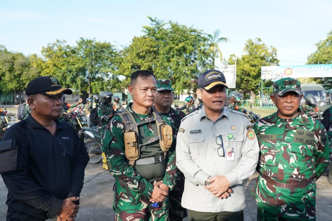 Ratusan Motor Trail TNI Terobos Jalur KKA Antar 10 Ton Bantuan ke Bener Meriah dan Aceh Tengah