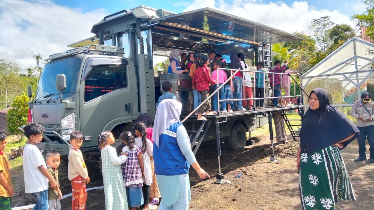 Dapur Umum Bekangdam IM Hadir di Timang Gajah, Bantu Pengungsi Bener Meriah