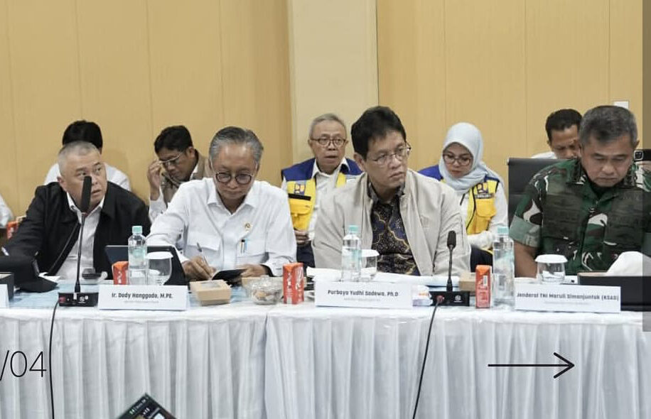 Ikuti Rakor DPR RI, Kasad Tegaskan Pembangunan Jembatan Kunci Pemulihan Pascabencana