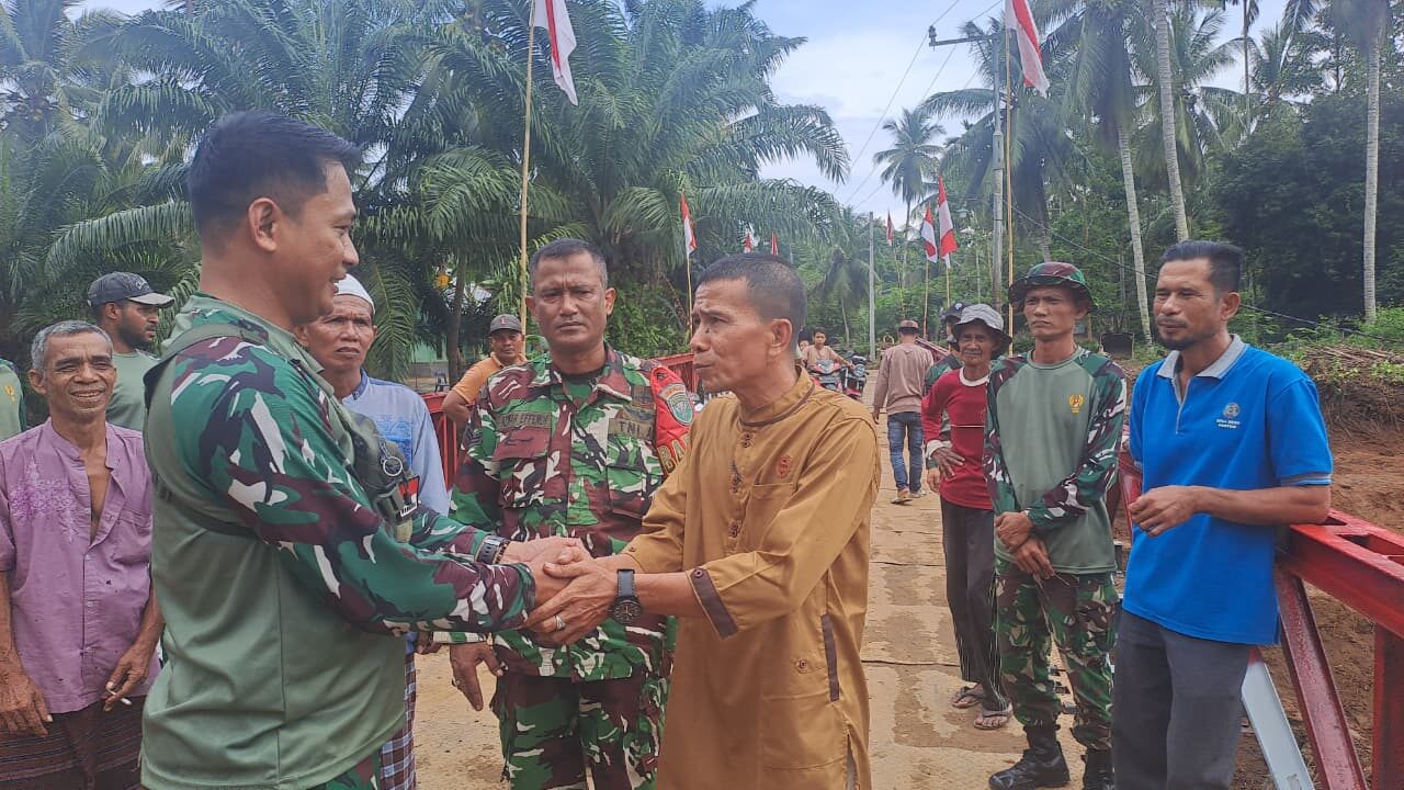 Jembatan Bailey Panton Nisam Rampung, Akses Warga Aceh Utara Kembali Terhubung