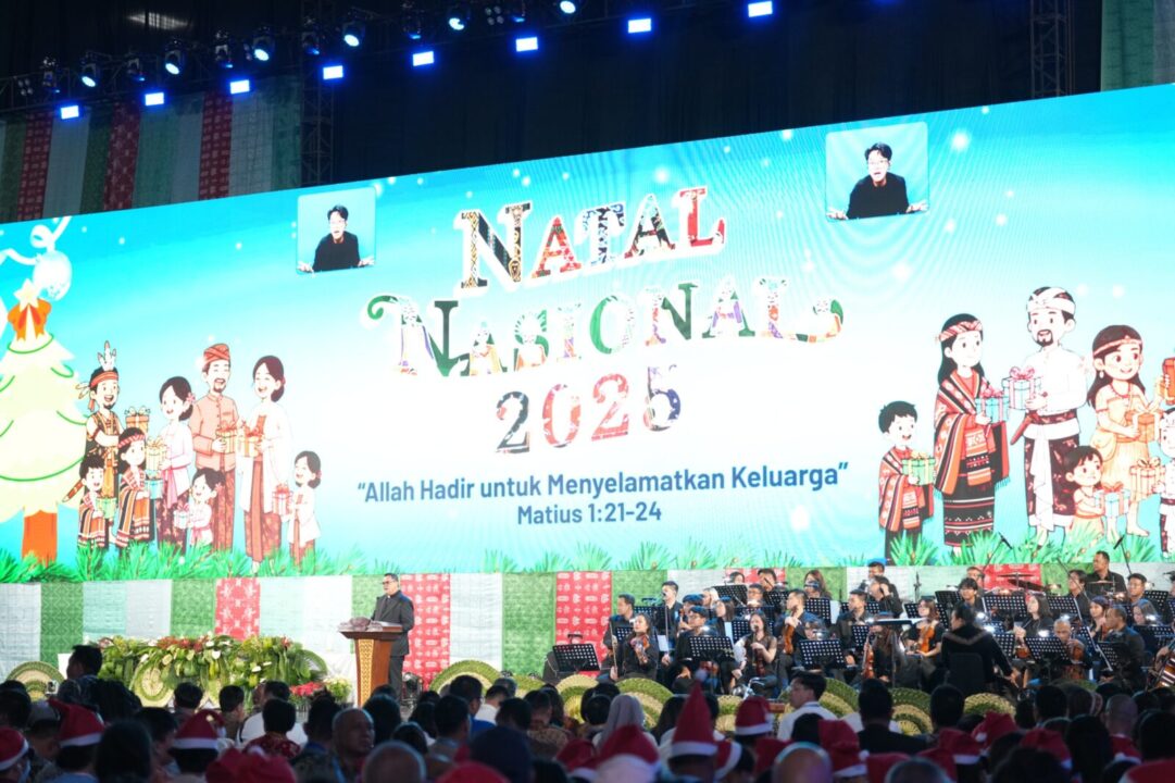 Kasad Hadiri Perayaan Natal Nasional 2025