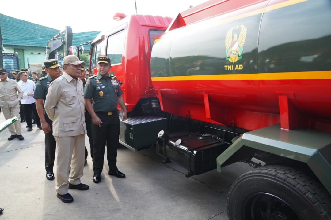 Kasad: Alat Berat Jadi Kunci Percepatan Pemulihan Bencana di Sumatera