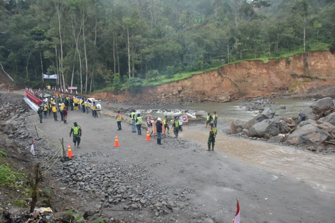 Kasad Resmikan Jembatan Bailey, Pulihkan Akses Jalan Lintas Nasional Takengon-Bireuen