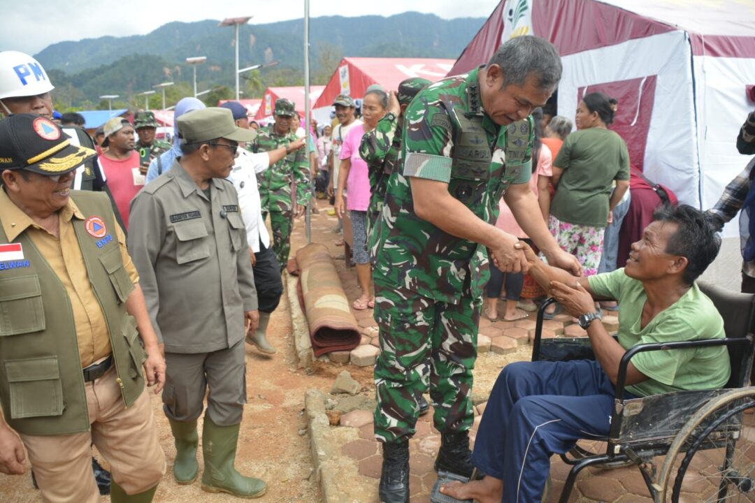 Kasad di Tapanuli Tengah: Pascabencana Tak Ada Pilihan Selain Kerja Keras