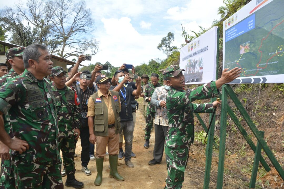 Kasad di Tapanuli Tengah: Pascabencana Tak Ada Pilihan Selain Kerja Keras