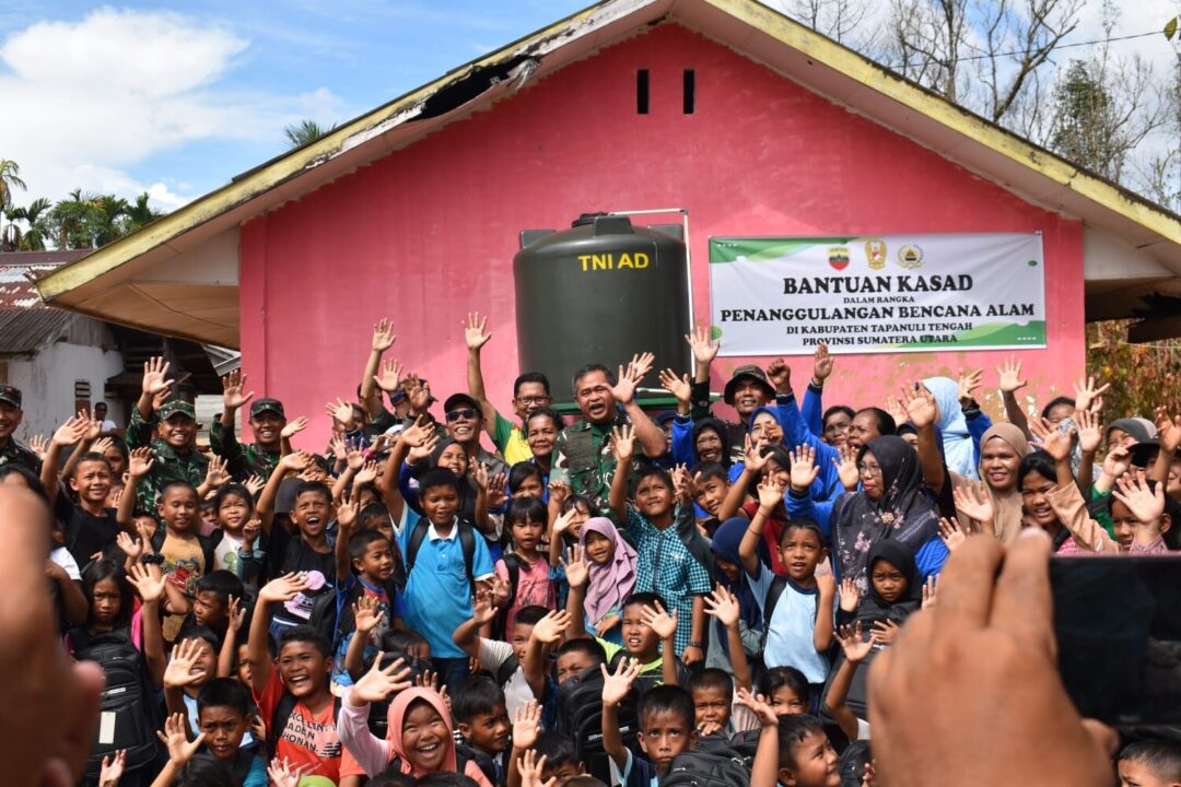 Kasad di Tapanuli Tengah: Pascabencana Tak Ada Pilihan Selain Kerja Keras